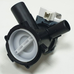 Помпа для стиральной машины 30W 3 защёлки с улиткой в сборе. PMP033BO