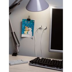 Клипсы СИЛА SCC-D20-T100 для гирлянд с технологией бесследного удаления 100 шт, 120 полосок до 200 г прозрачные