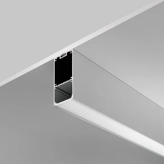 Алюминиевый профиль накладной-подвесной 35x66 (Серебро, 2 м) , ALM-3566-S-2M Led Strip alm-3566-s-2m