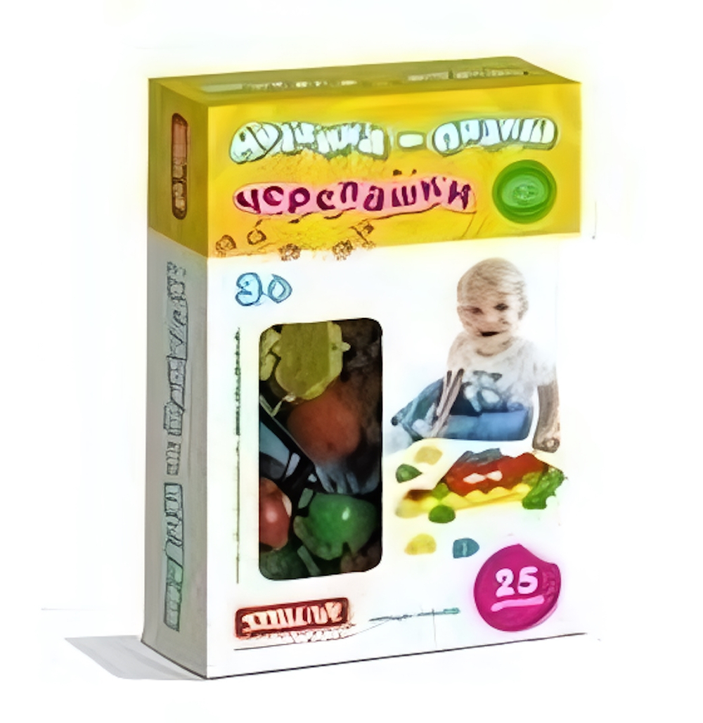 Мозаика пазлы "Черепашки" (d.=40мм./25шт.) (Стеллар)