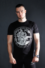 Футболка Варгградъ мужская чёрная "Дай мне маленькое времечко" (Сказки тёмной стороны)