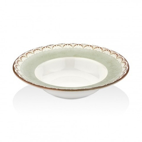 Тарелка для пасты d=25 cм,400мл.фарфор,серия "ROME"