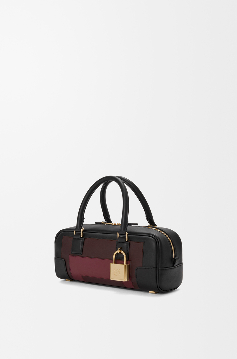 Loewe Укороченная сумка Amazona 23 из телячьей кожи наппа, бургунди