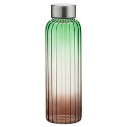 Бутылка стеклянная, 450 мл, разноцветная