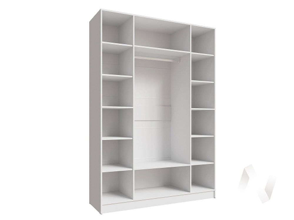 Шкаф Мадрид 1;6 без зеркала (белый)