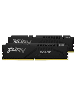 Оперативная память Kingston DDR5 32GB Kit (2x16Gb) 5200 MT / s CL40 KF552C40BBK2-32