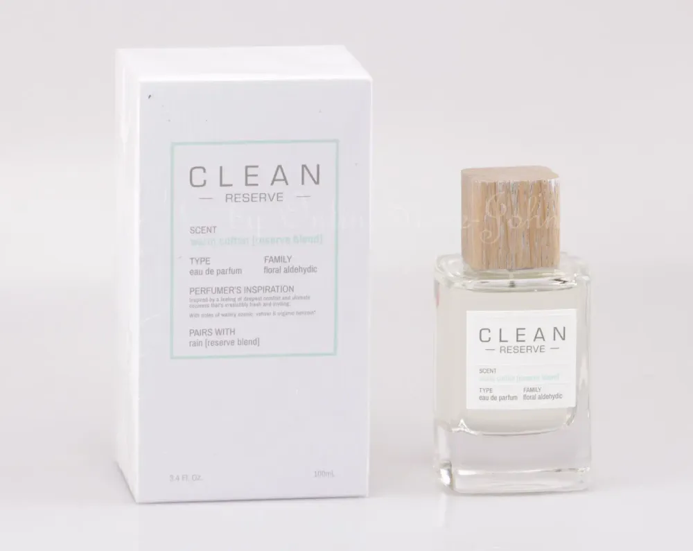 Унисекс ванильно-древесный аромат No-Brand Clean - Warm Cotton Reserve 100ml EDP