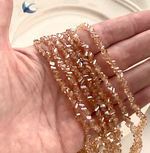 Нить бусин для украшений 4мм (ювелирное стекло)