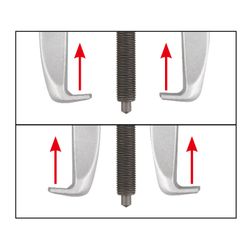 KING TONY (7962B-05) Съемник подшипников 2-х захватный 130 мм