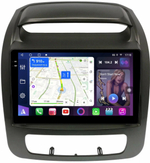 Магнитола для KIA Sorento 2 XM 2012-2020 (отдельный экран климата, со штатной КЗВ) - FarCar BM224N-1M монитор 9.5" QLED на Android 14, TS10, 4+32Гб, CarPlay, 4G SIM-слот