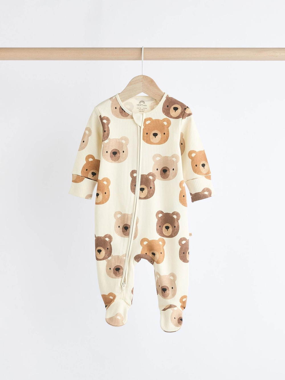 Комбинезон / Cлип для малышей Next 935-776, 5 шт., Светло-коричневый, Коричневый