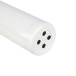 Насос ручной, с защитой от падения, двухходовой, 27 см, Белый, 1 шт.