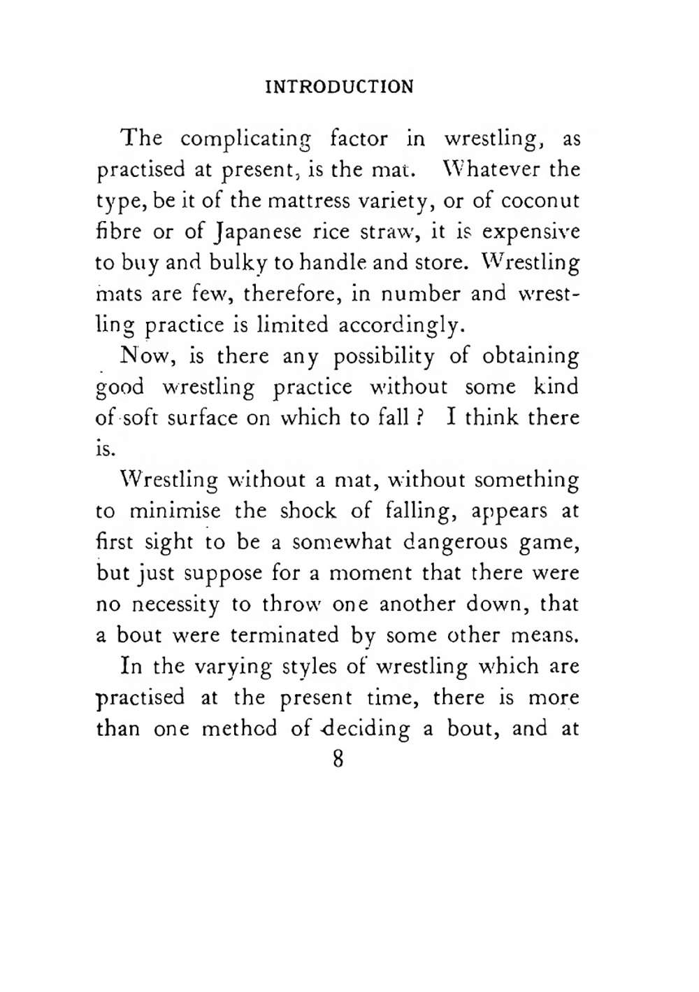 Standing Catch-As-Catch-Can Wrestling. (Bacon's Style) | S.V. Bacon