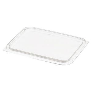 Крышка контейнера Ake Plast прозрачная 18,6*13,2*6,5см 100 шт/уп 500 уп/кор