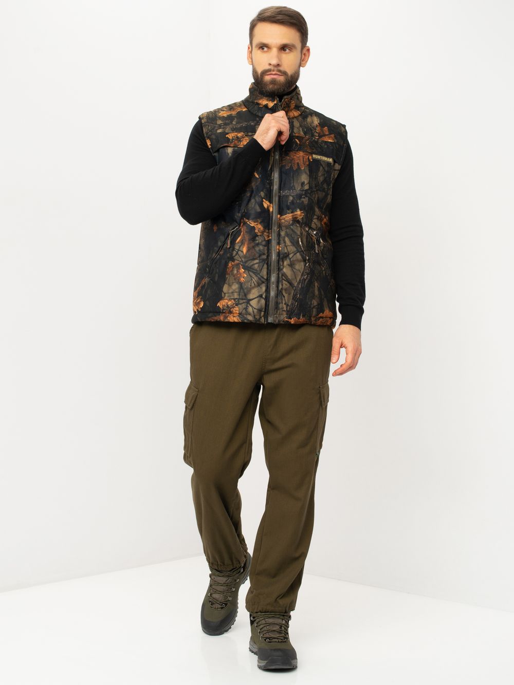 Брюки летние Антигнус ткань Смесовая цвет Хаки