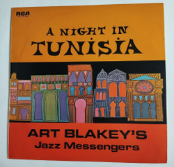Винтажная виниловая пластинка LP Art Blakey Jazz Messengers A Night In Tunisia (Japan 1981) (No Obi)