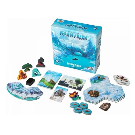 Настольная игра Вечная зима. Реки и лодки Дополнение