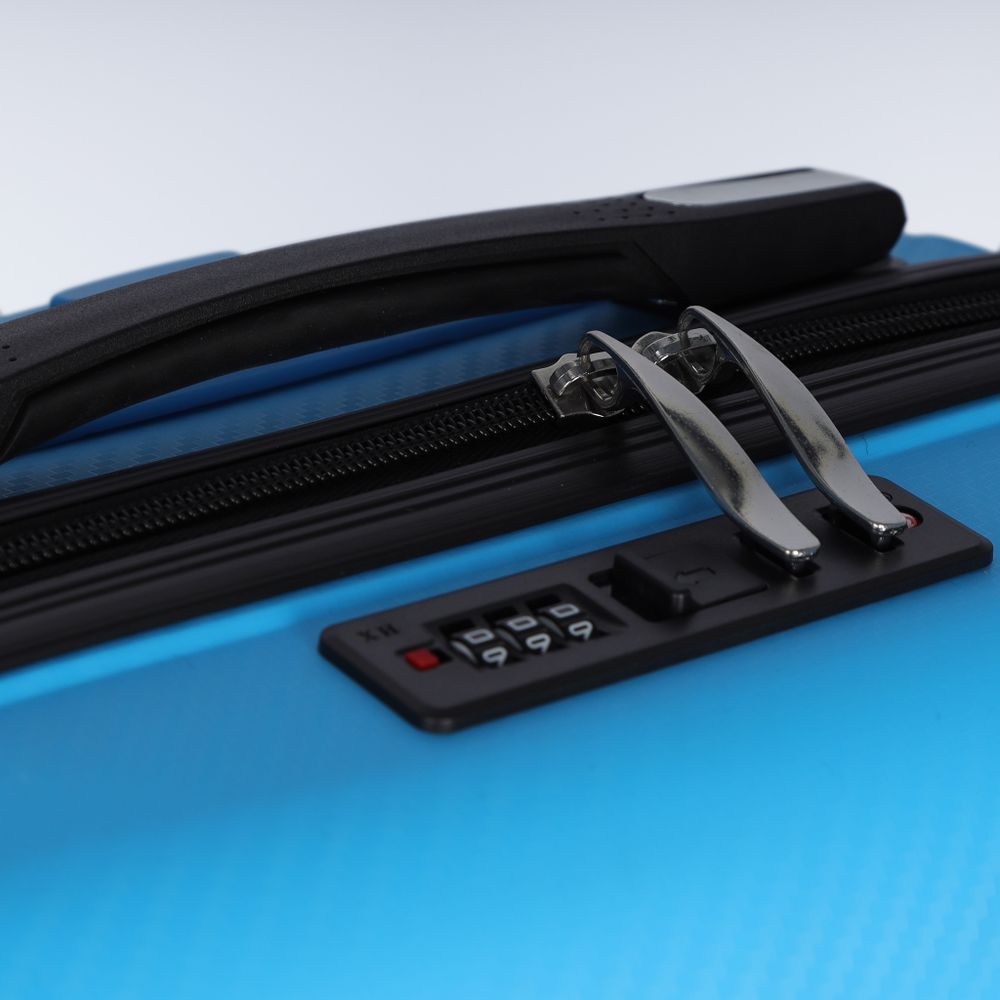 Чемодан 461 / Цветной / Полипропилен