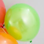 Шар (12"/30 см) Лайм (871), металлик 100 шт.