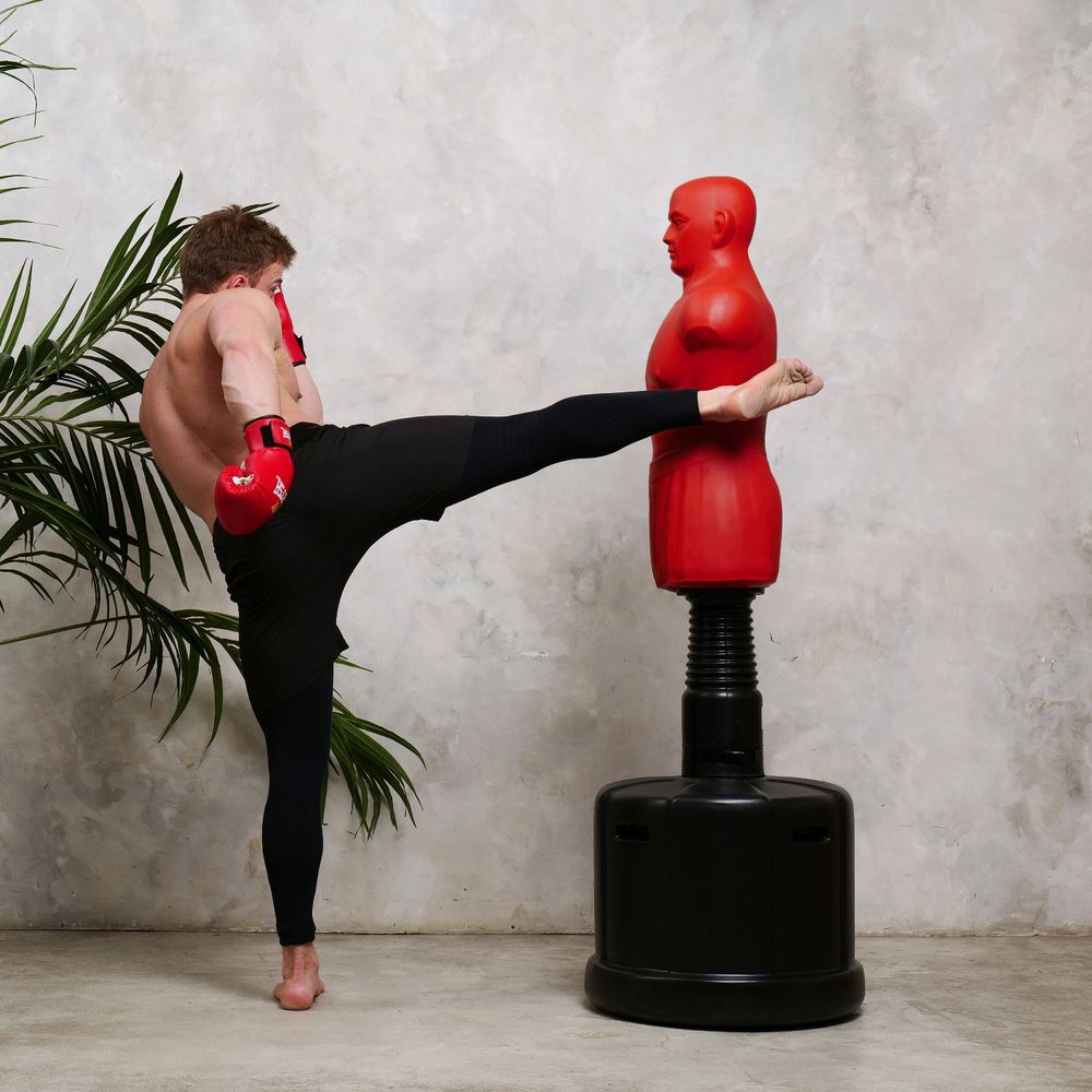 Манекен Boxing Punching Man-Medium TLS-BR (красный)