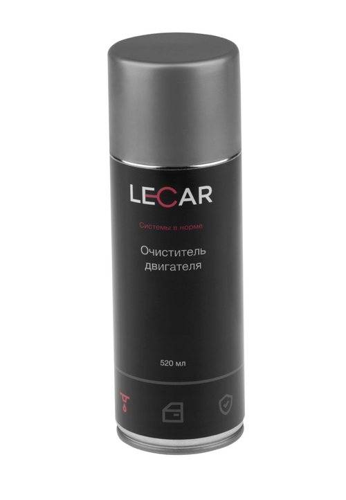 Очиститель двигателя Lecar аэрозоль 520 мл