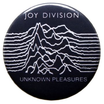 Значок Joy Division Unknown Pleasures 36 mm (197)