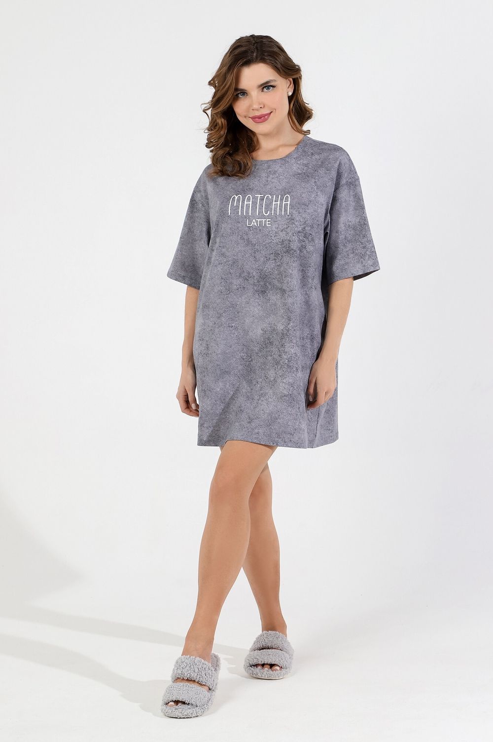 Туника Мишки-1 Виотекс СЕРЫЙ