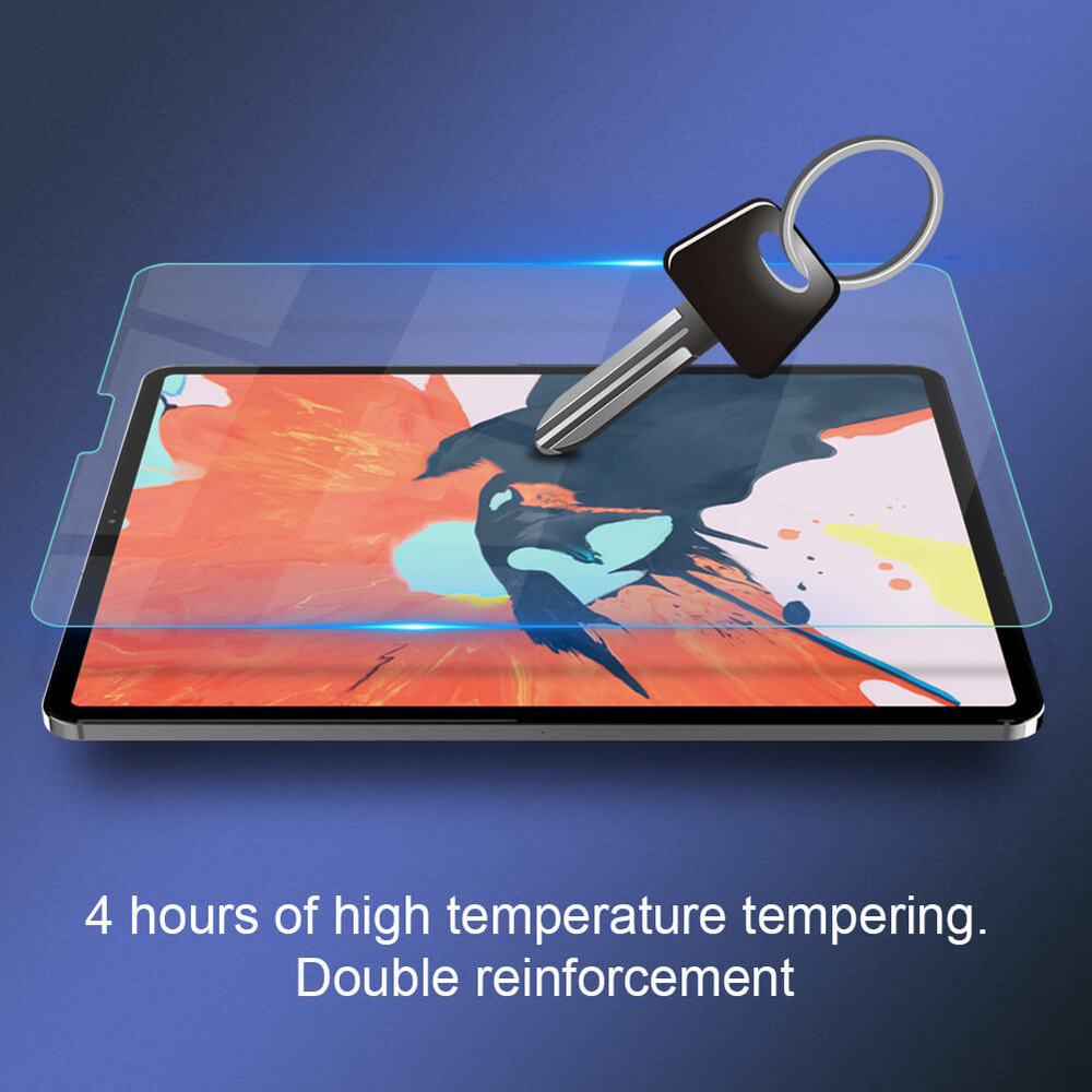 Защитное стекло с закругленными краями Nillkin Amazing H+ для для iPad Pro 11