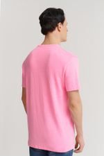 Футболка Saint Barth PRESIDENT 01 bubble розовый база карман