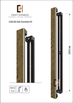 Арт. 100x35 Oak Veneer Premium, L-1600 мм - Console 2