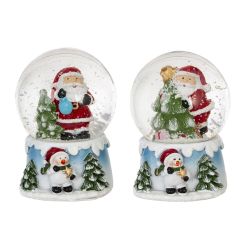 GAEM Фигурка декоративная "Дед Мороз" в стекл шаре, L5,5 W5,5 H6 см, 2в.