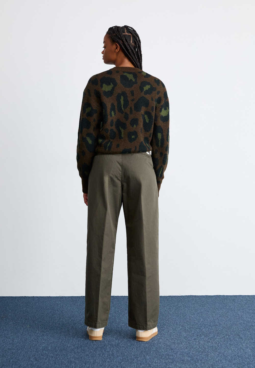 Carhartt WIP LEOLA - Тканевые брюки - Серый