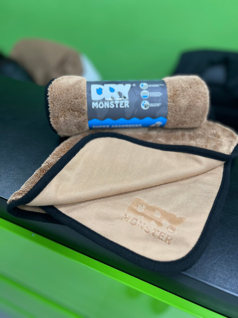 DRY MONSTER TOWEL STANDART BN Полотенце для сушки. Размер 50х60 см. Коричневое