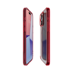 Прозрачный чехол MagSafe Spigen Ultra Hybrid (Mag Fit) для iPhone 15 Pro Max Тонкий гибридный поликарбонатный чехол с повышенным уровнем защиты при падении