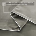 Комплект постельного белья Однотонный Сатин Премиум на резинке OCPR012