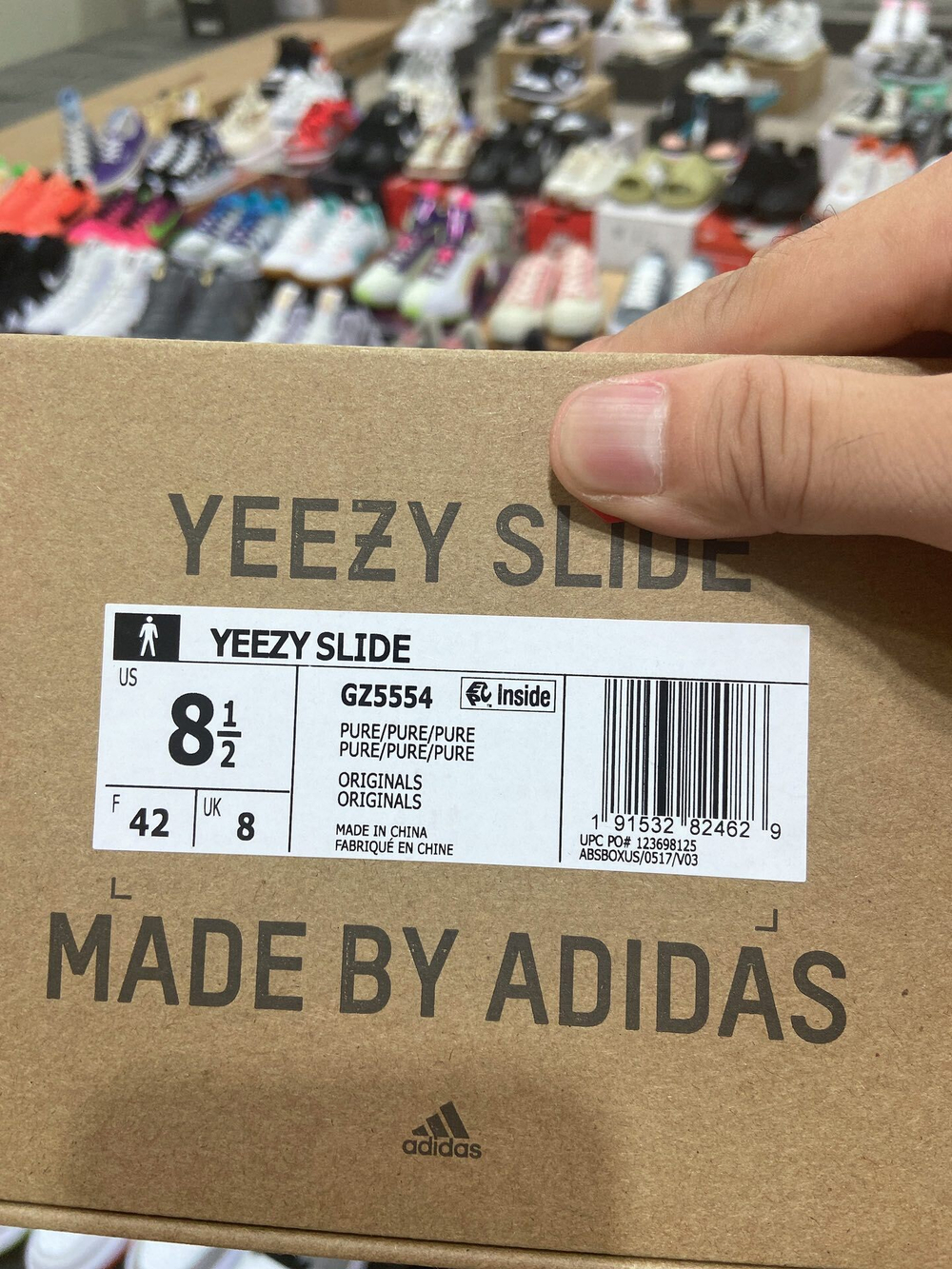 adidas Yeezy Slide "Pure"