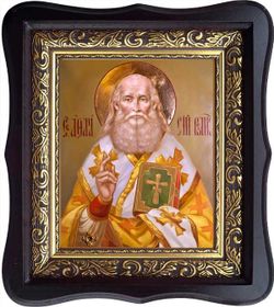 Афанасий Великий Александрийский  Святитель. Икона на холсте.