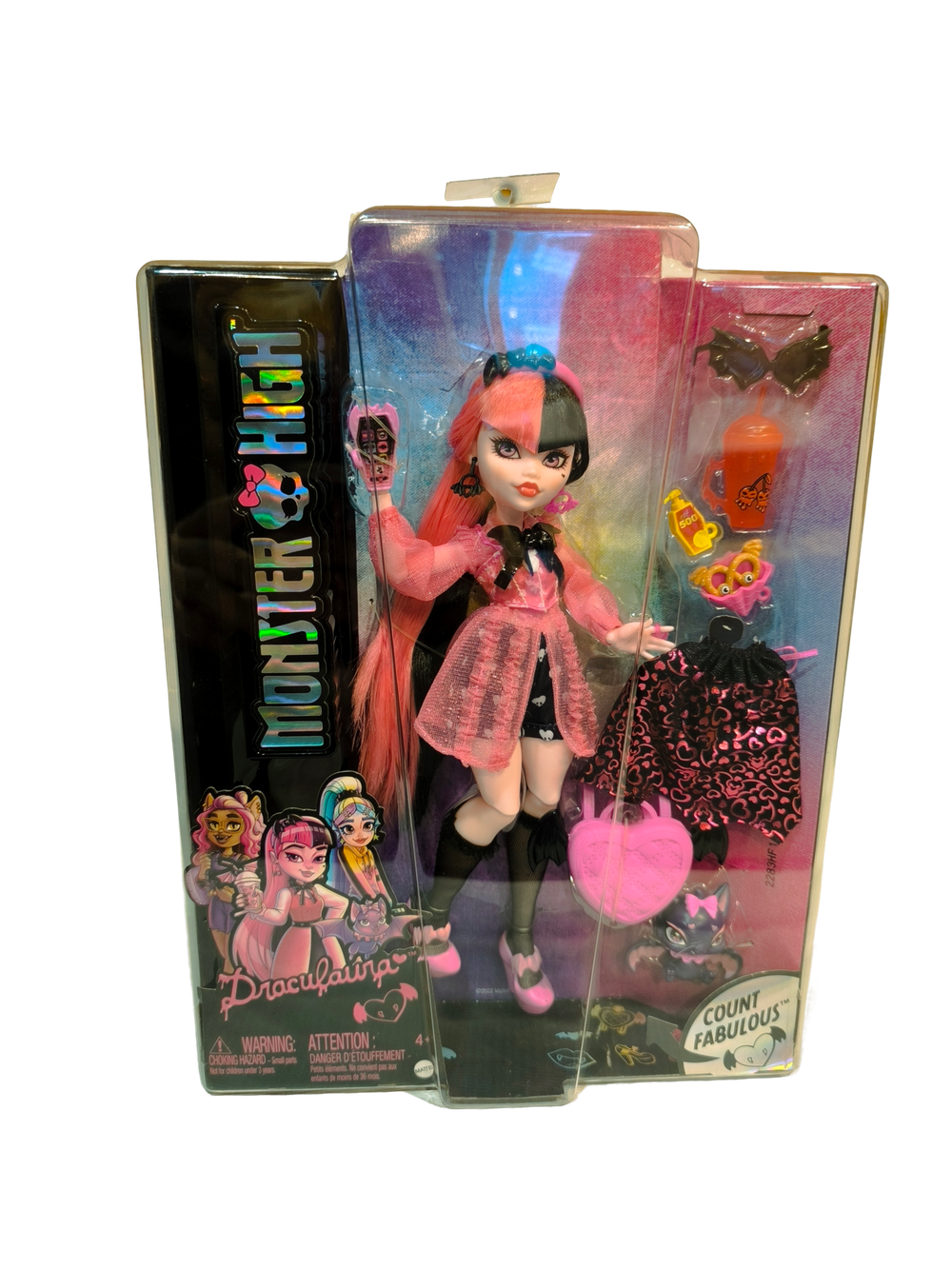 Кукла Monster High «Draculaura» HHK51 — популярная героиня