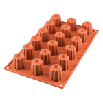 Форма силиконовая для приготовления пирожных bordelais, 17х30 см