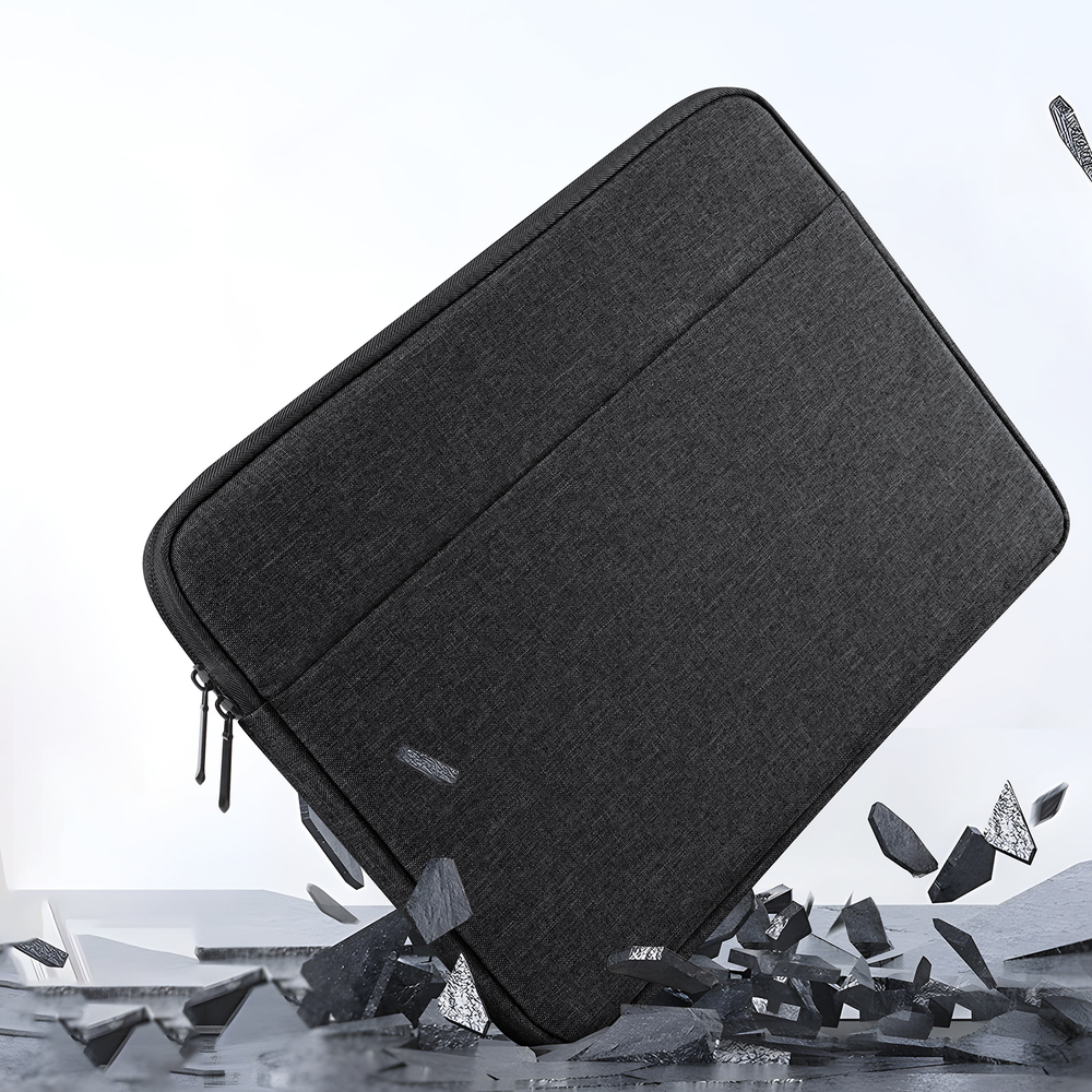 Легкая горизонтальная сумка чехол черного цвета для ноутбука или планшета размером от 15.5 до 16 дюймов, серия LBDB Series