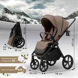 Прогулочная коляска Sweet Baby Elegante SBL S 427524 Beige