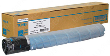 Тонер-картридж ELP, аналог Konica-Minolta TN-221C для bizhub C227/C287 cyan 21K