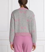 кардиган коралии Pinko - серебряный(1G18GV A09L)