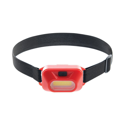 Feron Фонарь налобный св/д 2W 150Lm COB 3xR03 IP44 красный/пластик 1 реж 40x20x60 TH2307 41711