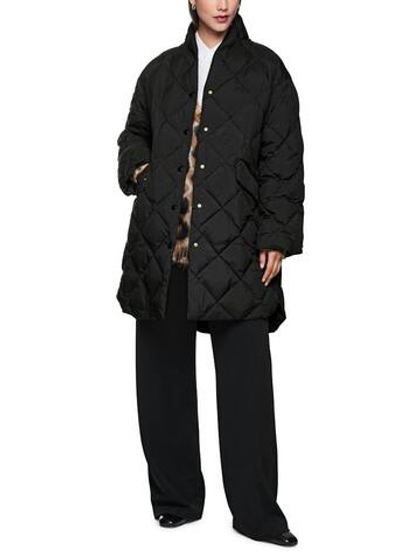 Marc Cain Пальто стеганое двустороннее с воротником - стойкой