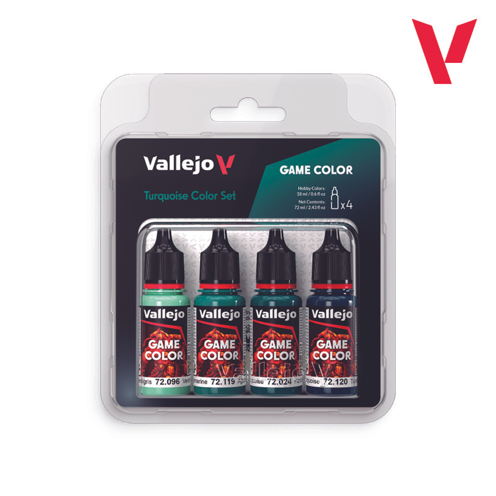 Game Color: Turquoise Color Set