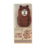 Точилка 1отв. "Capybara" пласт, ассорти 2 цвета (Mazari)