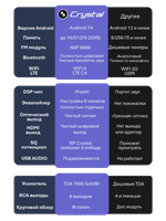 Магнитола для Honda CR-V 2006-2012 - Redpower 85009BXLM монитор 12.3" QLED в стиле Audi, Android 14, CarPlay, 4G SIM-слот