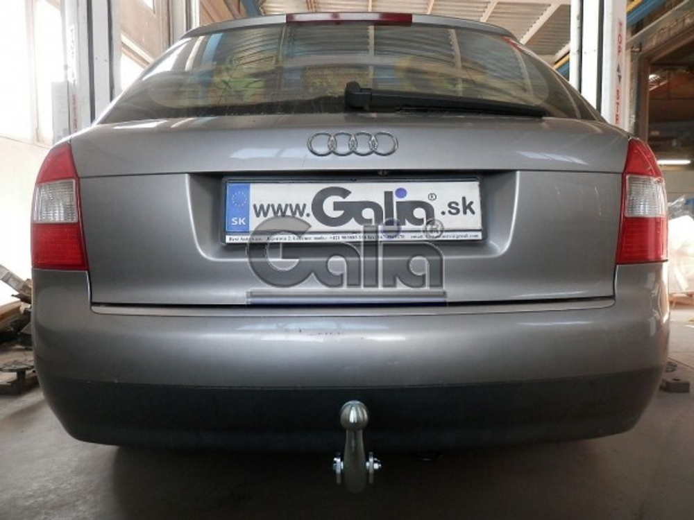 Фаркоп оцинкованный Galia A036A для Audi A4 2000-2007, VW Passat 1996-2005(паспорт и сертификат в комплекте)(без электрики)