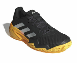 Мужские кроссовки теннисные Adidas Barricade 13 M - black/yellow/orange